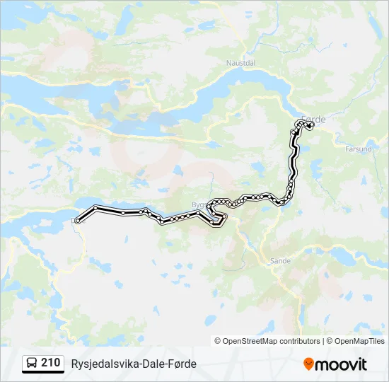 210  Line Map