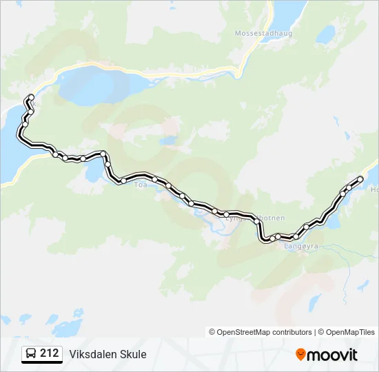 212  Line Map