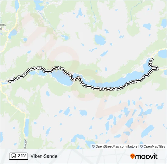 212  Line Map