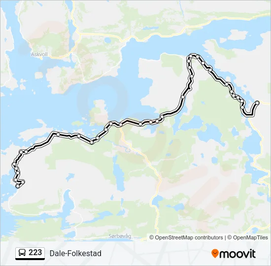 223  Line Map