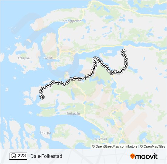 223  Line Map