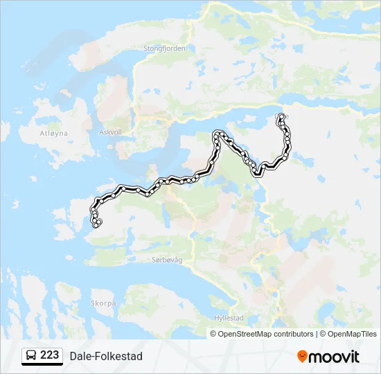 223  Line Map