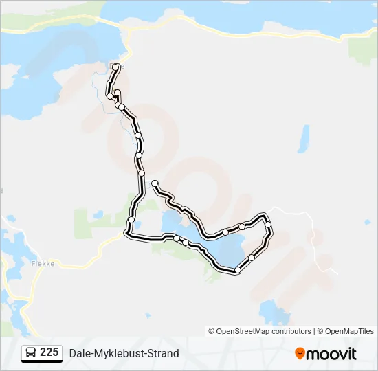 225  Line Map
