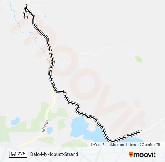225  Line Map