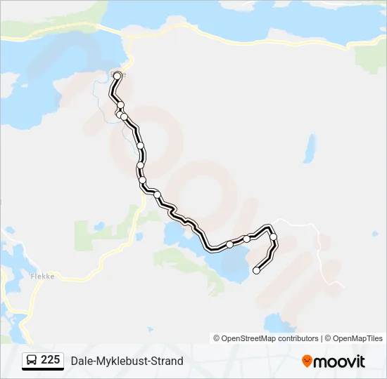 225  Line Map