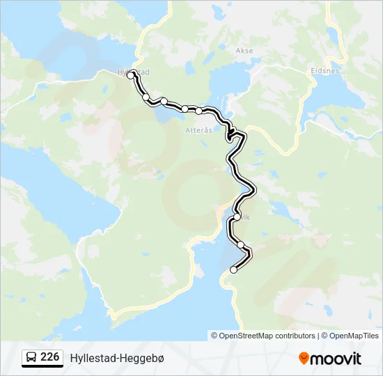 226  Line Map