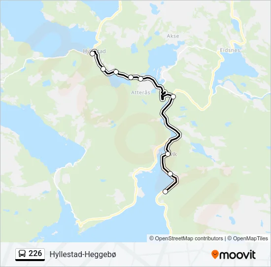 226  Line Map