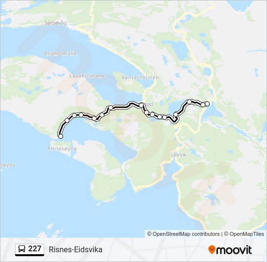 227  Line Map