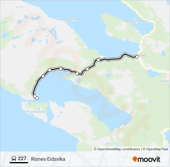 227  Line Map