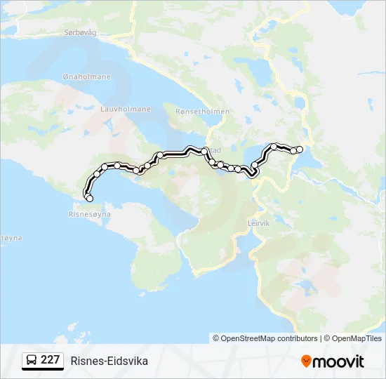 227  Line Map