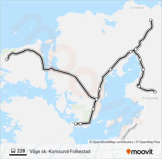 228 Bus Line Map