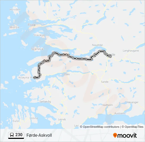 230  Line Map