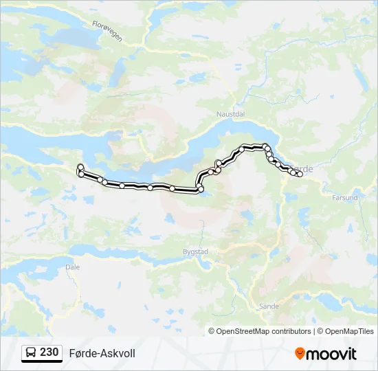 230  Line Map