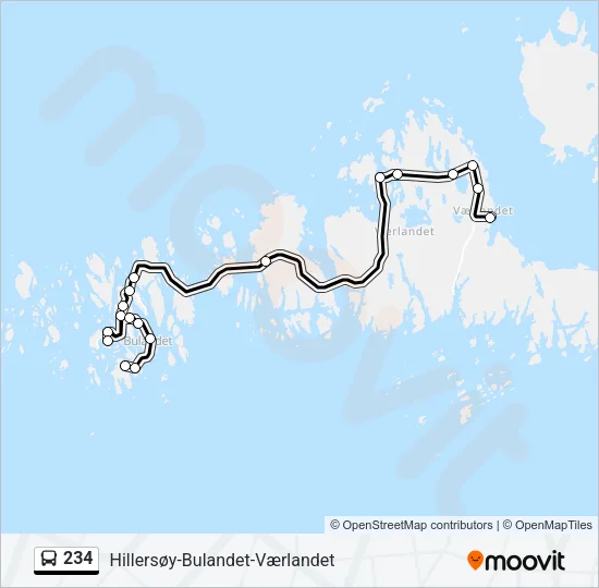 234  Line Map