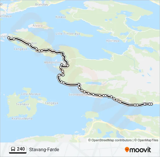 240  Line Map
