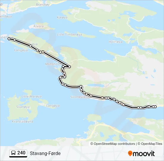 240  Line Map