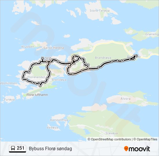 251  Line Map