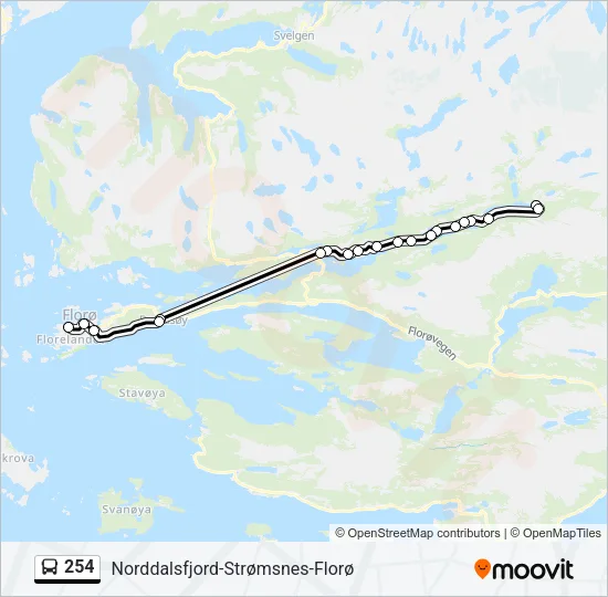 254  Line Map