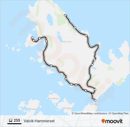 255  Line Map