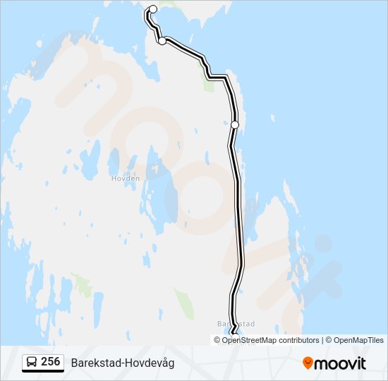256  Line Map