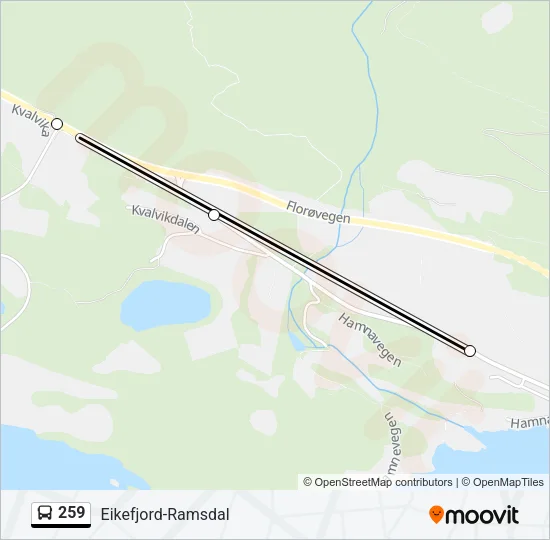 259  Line Map