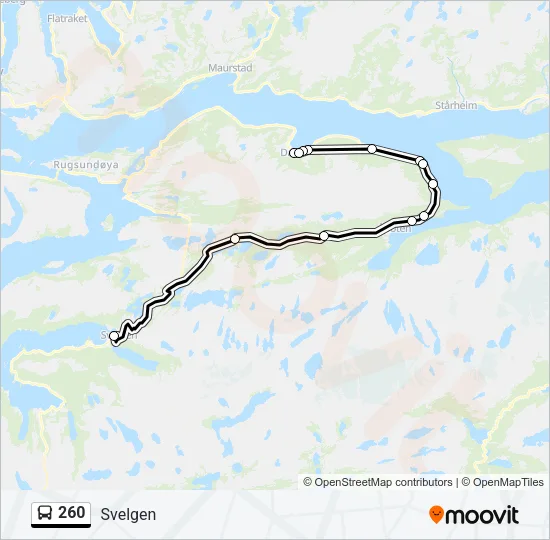 260  Line Map