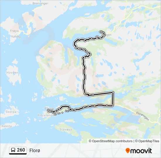 260  Line Map