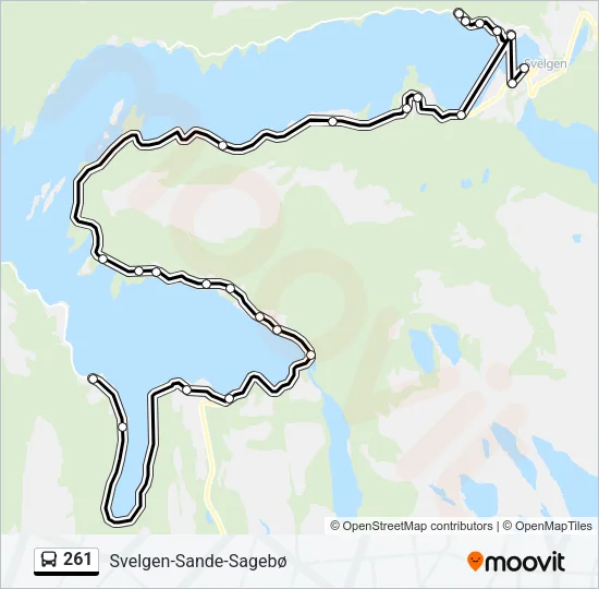 261  Line Map