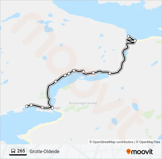 265  Line Map