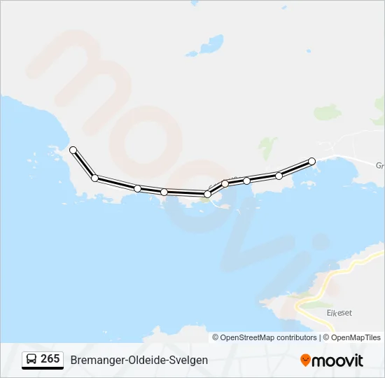 265  Line Map