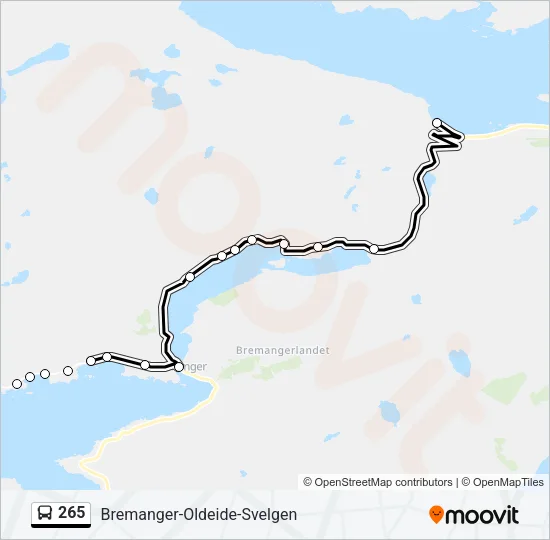 265  Line Map