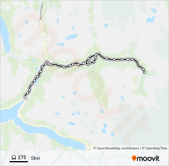 275  Line Map