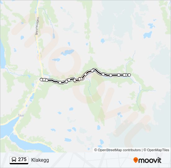 275  Line Map