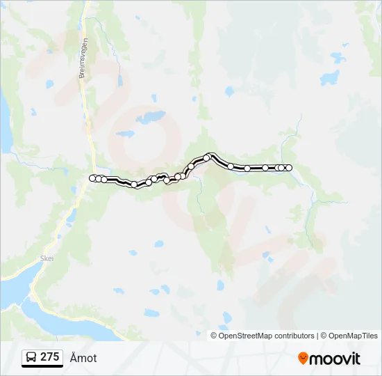 275  Line Map
