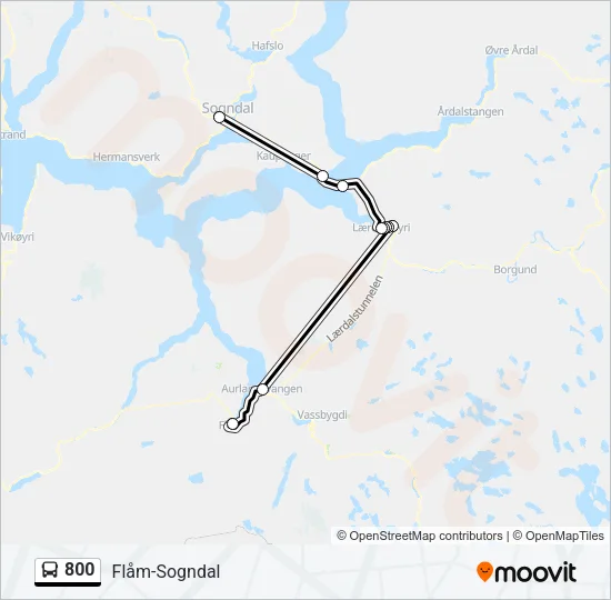 800  Line Map