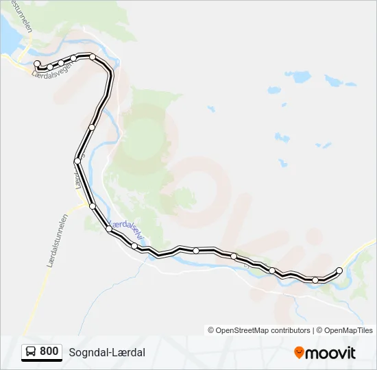 800  Line Map