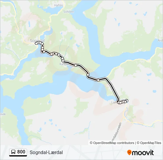 800  Line Map