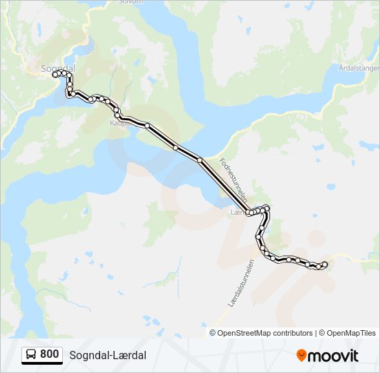 800  Line Map