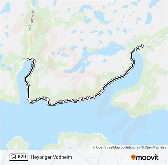 820  Line Map