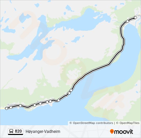 820  Line Map