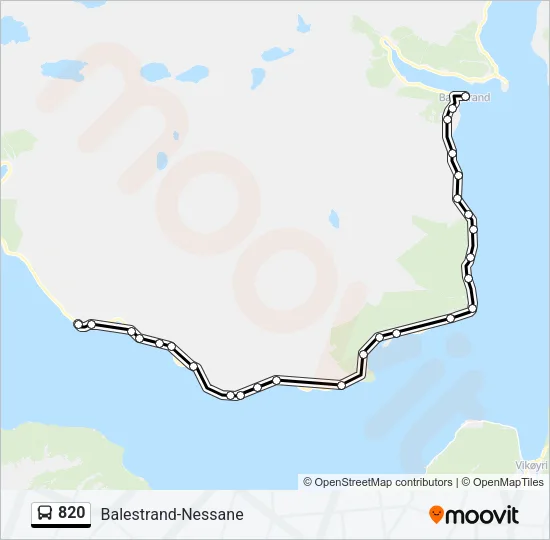 820  Line Map