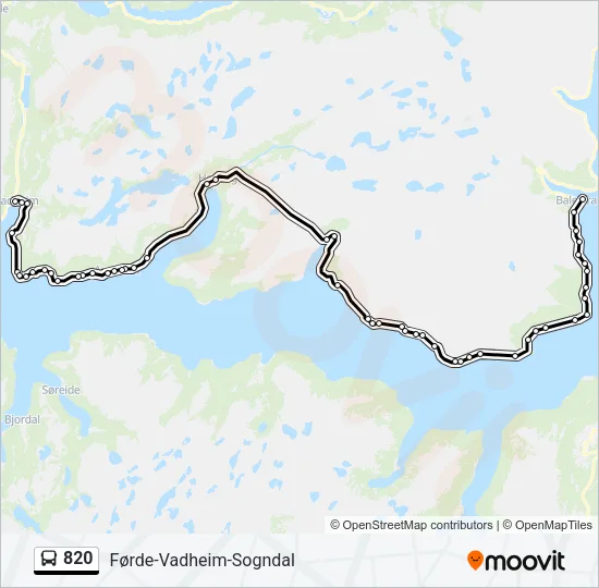 820  Line Map