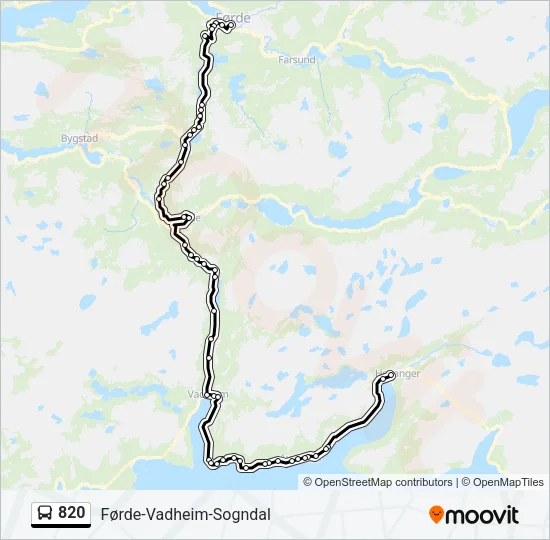 820  Line Map