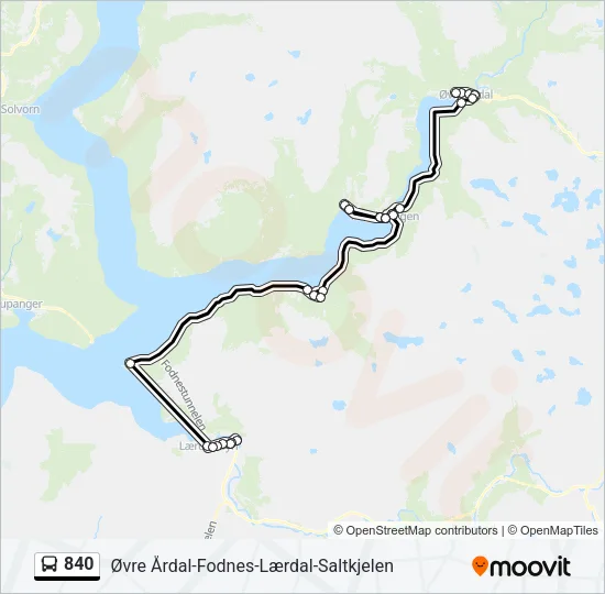 840  Line Map