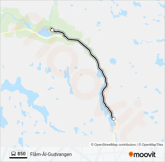 850  Line Map