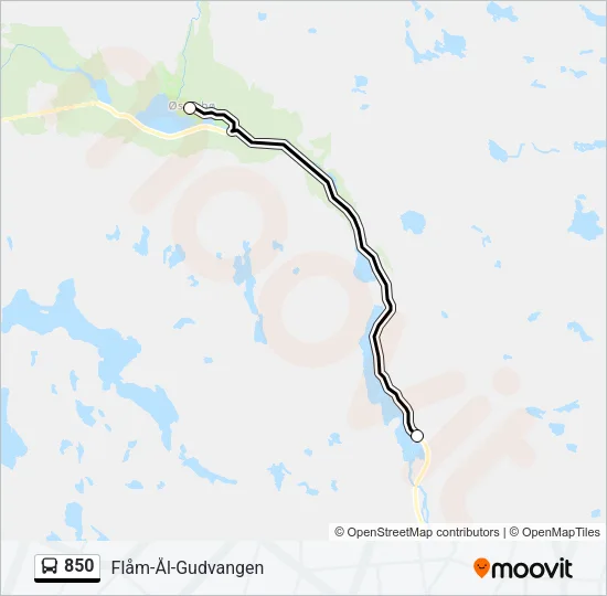 850  Line Map