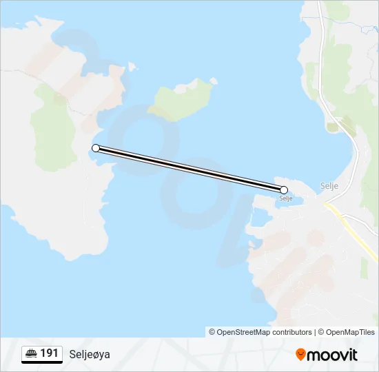 191 Ferry Line Map