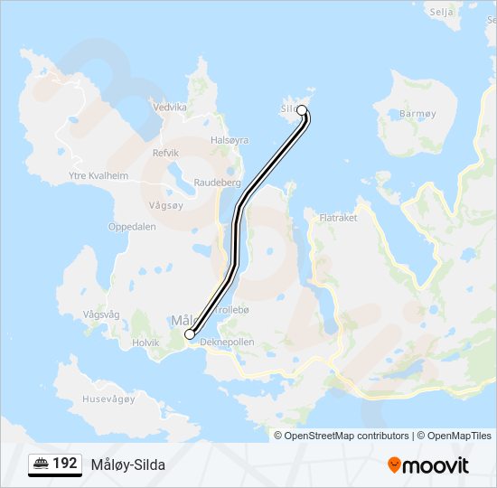 192 ferry Line Map