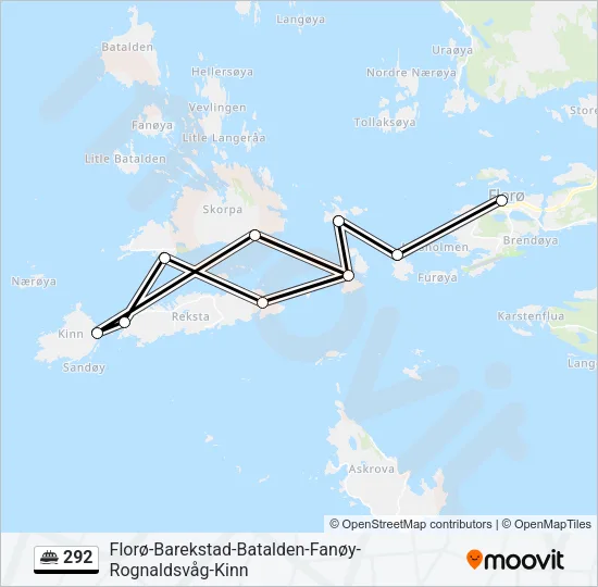 292 Ferry Line Map