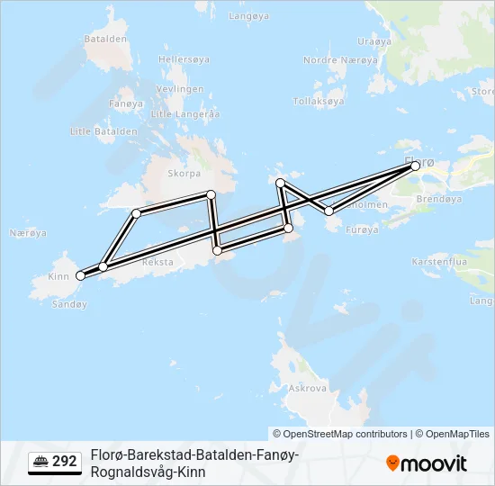 292 Ferry Line Map